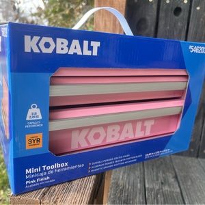 Kobalt Mini Pink Viral Tool Box Brand New in Box